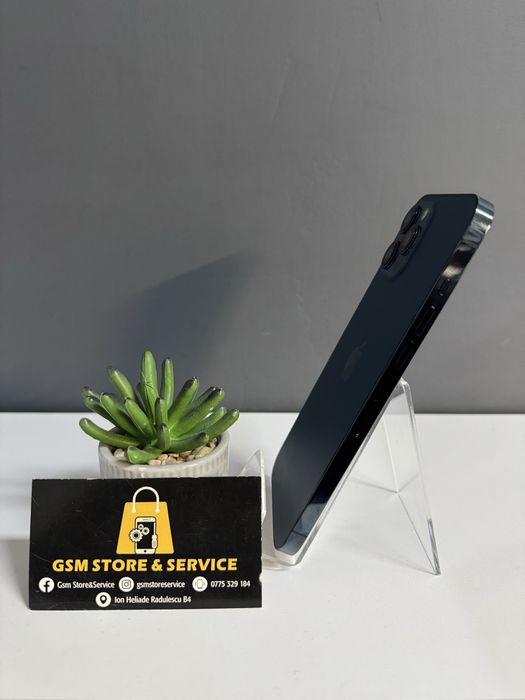 Iphone 12 Pro Max Pacific Blue 128Gb Garantie Gsm Store&Service