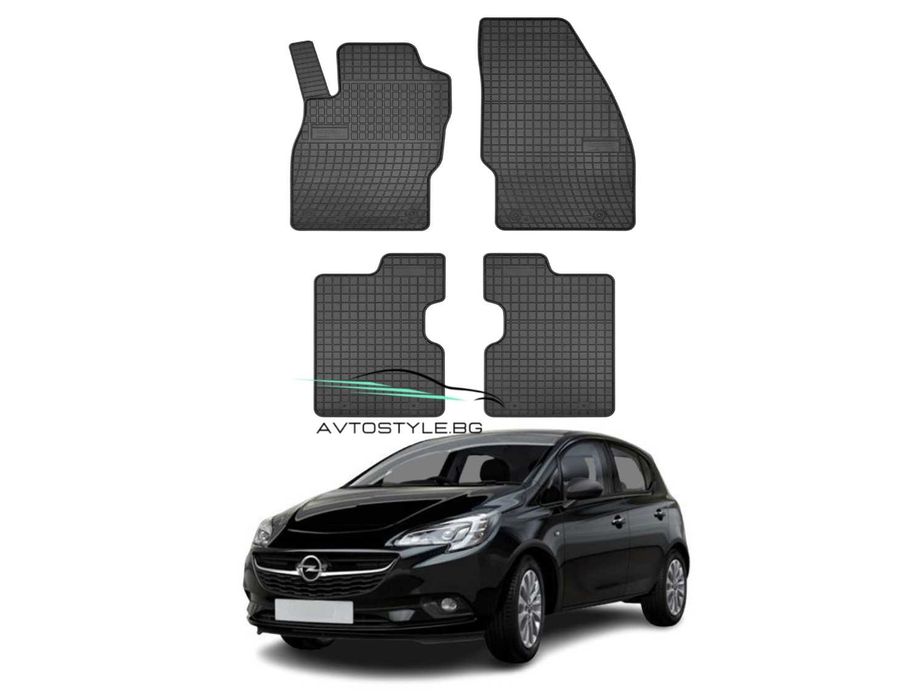 Гумени стелки за  Opel Corsa E 2014-2019 г .,Frogum - El Toro