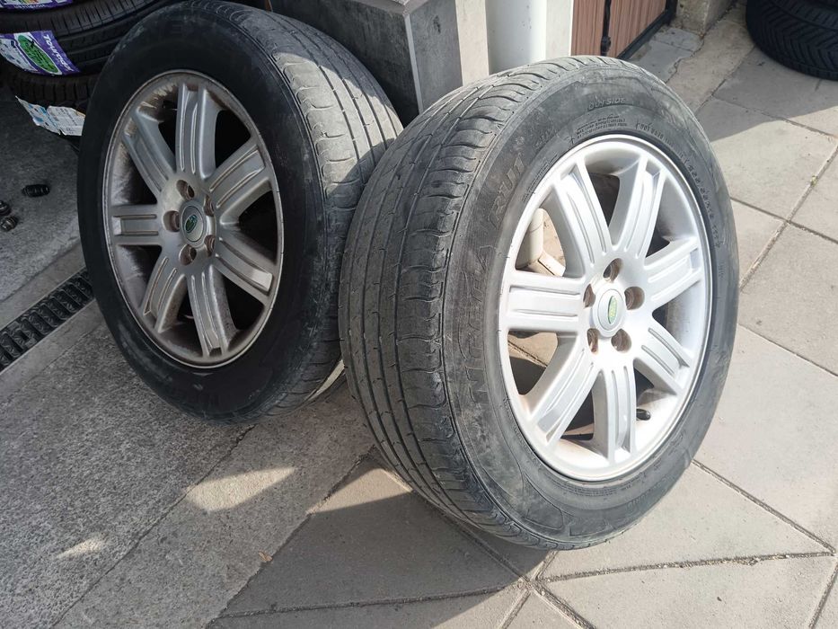 Джанти с гуми 255 55 19 range rover bmw 5x120