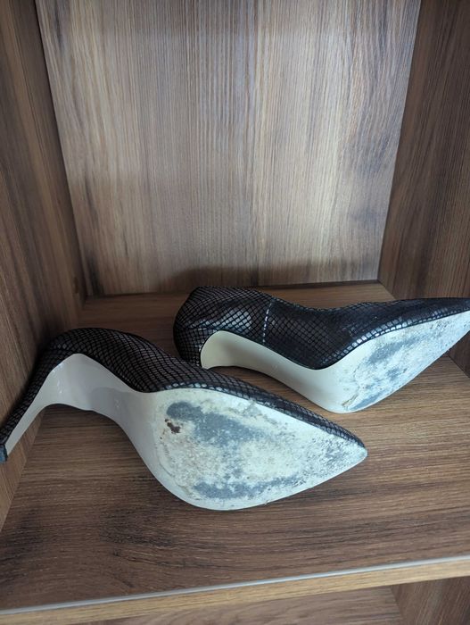 Официални дамски обувки на висок ток 10см