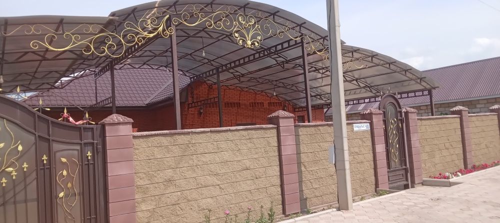 Решётки, двери, ворота тапсаны и т.д.