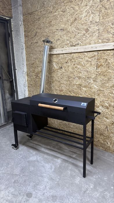 Мангал с очагом для казана.