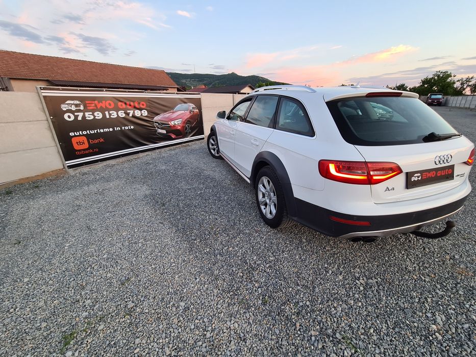 Audi A4 ALLROD AN 2013 AUTOMAT POSIBILITATE rate făra avans  transport la domiciliul