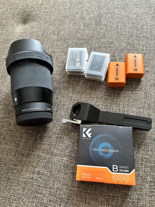 Sony a6300 4k sigma 16mm sigma 56mm dji rs3 mini