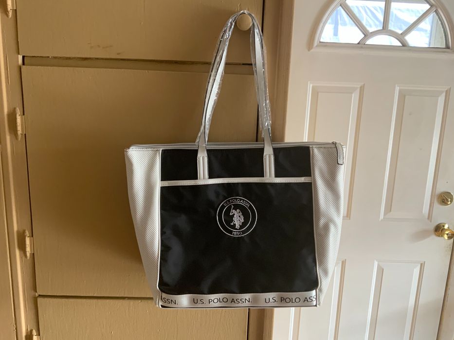 U.S.POLO ASSN Perforated Nylon Tote
