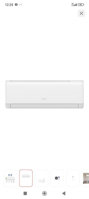 Кондиционер новый в упаковке 35 кв.м