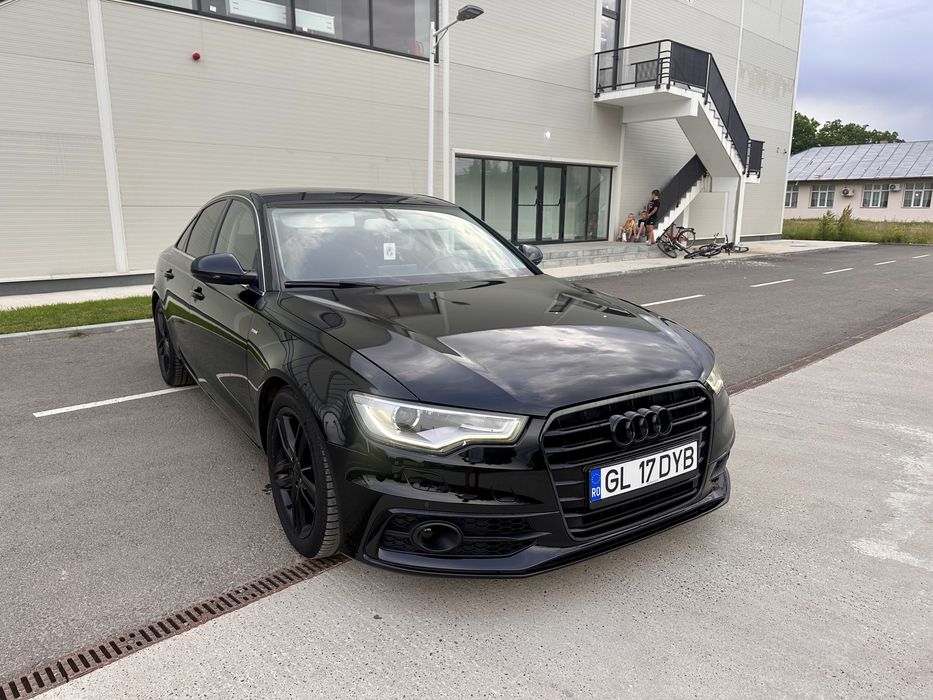 Audi A6 C7 2012 SLine Led 3.0 Cutie manuala  Consum 6% Distributie scbimbata Revizii La Zi