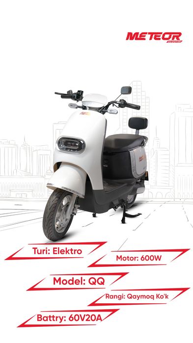 Скутер larni "Meteor scooter" 1chi qoldan oling