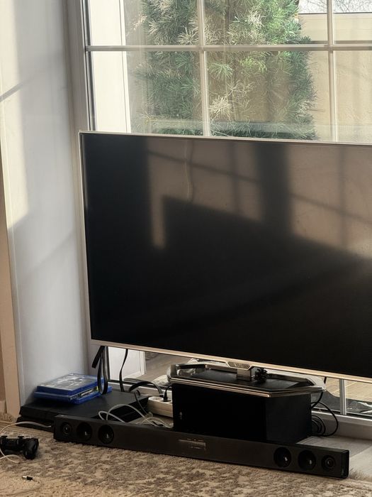 Продам пс4 с телевизором и саундбар