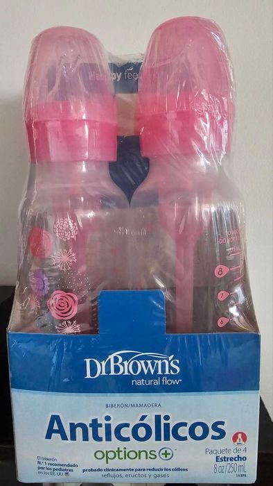 НОВИ! Бебешки шишета Dr.Brown`s Natural Flow Anti-Colik Options+8oz.