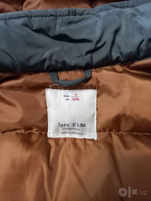 Куртка пуховик Zara kids