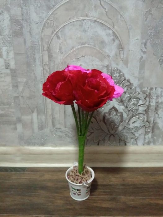 Поделки цветов для праздника