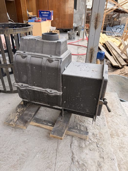 Печь банная дровяная