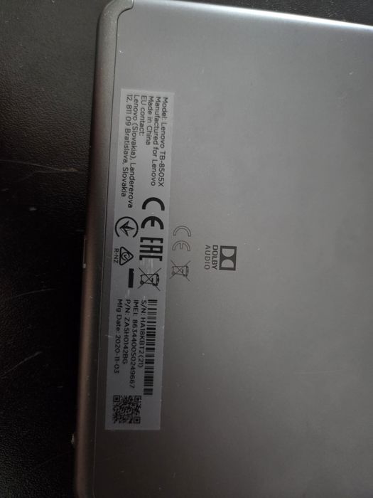 Tableta Lenovo Tab M8 4G (TB-8505X) - Ecran spart, functionala 100%