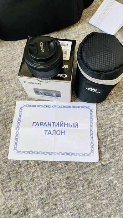 обектив канон 50мм