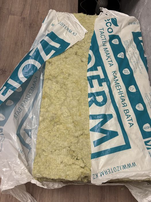 Каменная вата новая