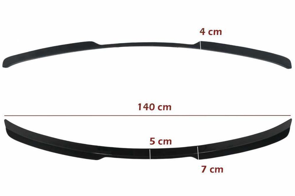 Eleron Portbagaj Audi Q8 SUV (2018-) Sport Design Negru Lucios