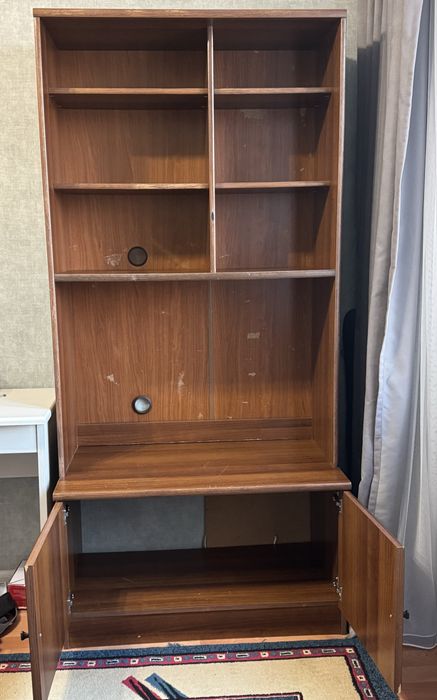 Продается СРОЧНО, Открытый шкаф с полками