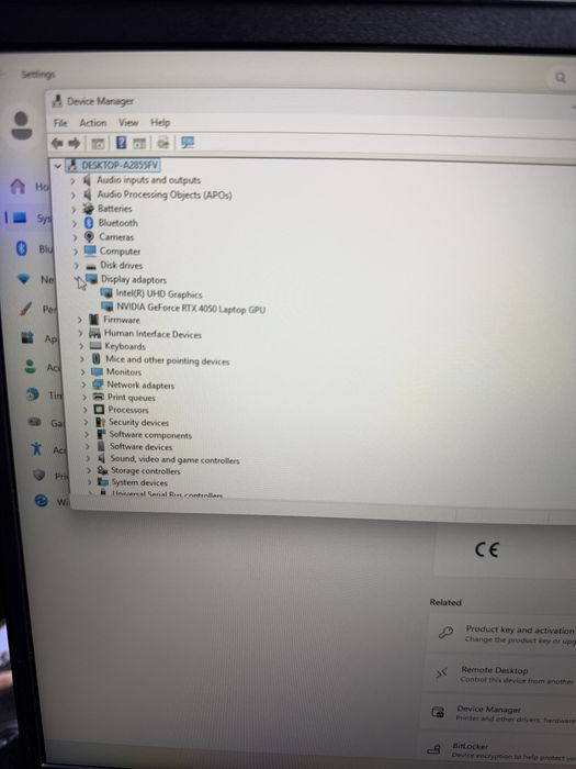 Laptop HP Omen I5-13420H / RTX 4050 / 32GB RAm