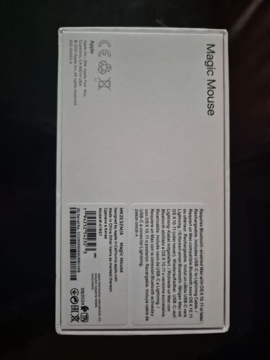 Apple magic mouse