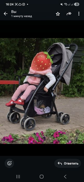 Продам  прогулочную коляску фирмы joli