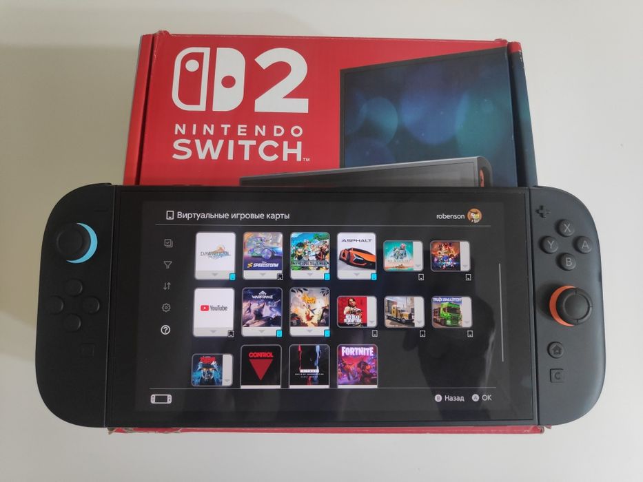 Nintendo Switch 2 Новая версия Нинтендо Свич 2