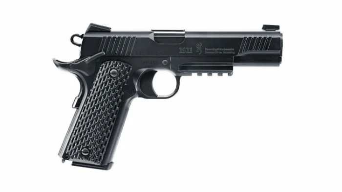 Pistol FULL METAL Pistol Browning 1911 HME SPRING + 1000 Bile