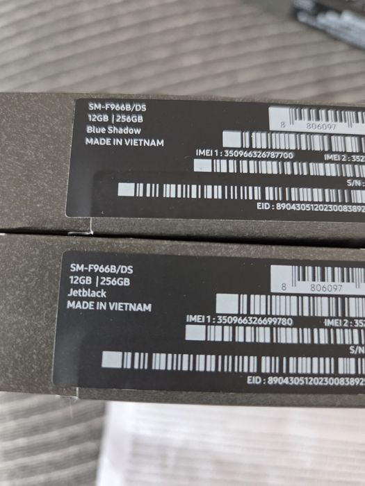 Samsung Z fold 7 256g Sigilat Blue Sau Jetblack Acte Garanție