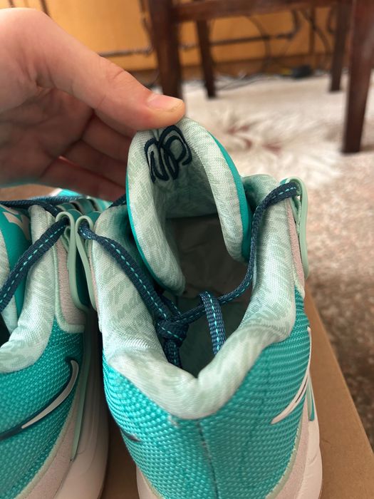 Чисто нови!Баскетболни обувки KD18 Turquoise Green(EU 45.5)