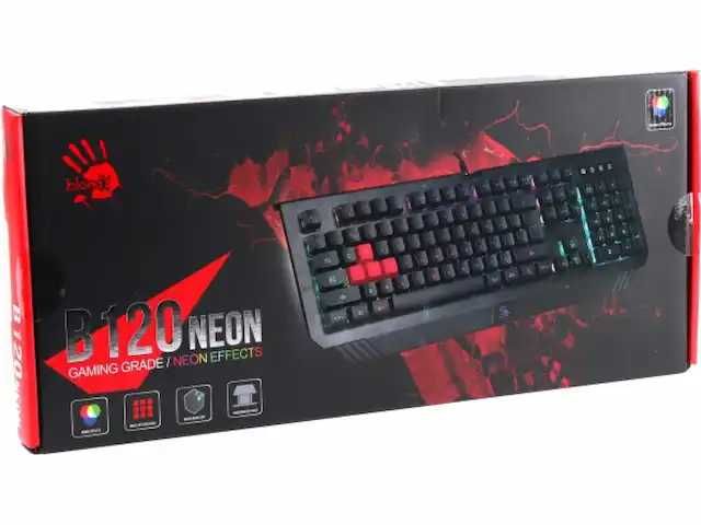 A4Tech Bloody B120N-B135N-B140N-B150N (BLACK) игровая клавиатура 1.4