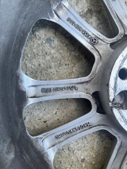 Jante originale Mercedes cu anvelope de iarna