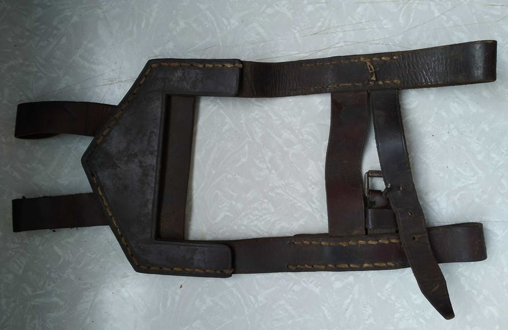 Калъфи / носачи за войнишка лопатка - естествена кожа ПСВ и ВСВ