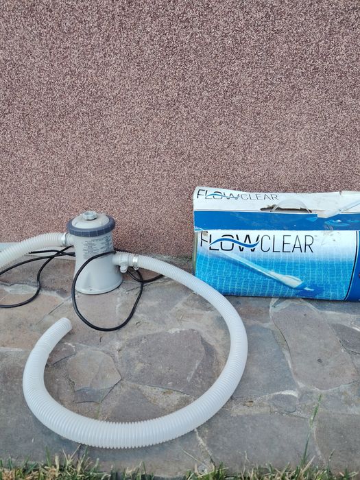 Piscina 4mx2m Bestway cu echipamente de filtrare curatare