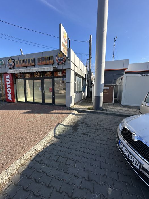 Inchiriez Spatiu Comercial e85 langa Rompetrol Ramnicu Sarat,122mp2,380v