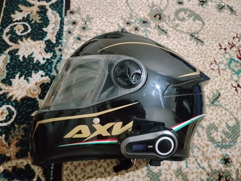 Motoshlem bluetooth mikrofoni bilan