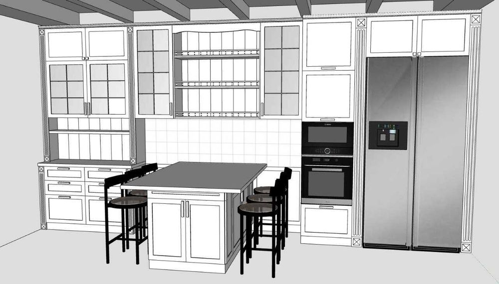 Помогу с проектом мебели
