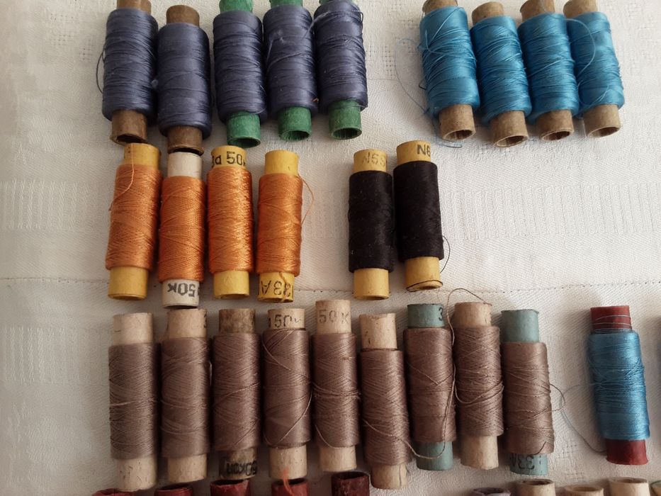 Шелковые нитки для ришелье, ссср