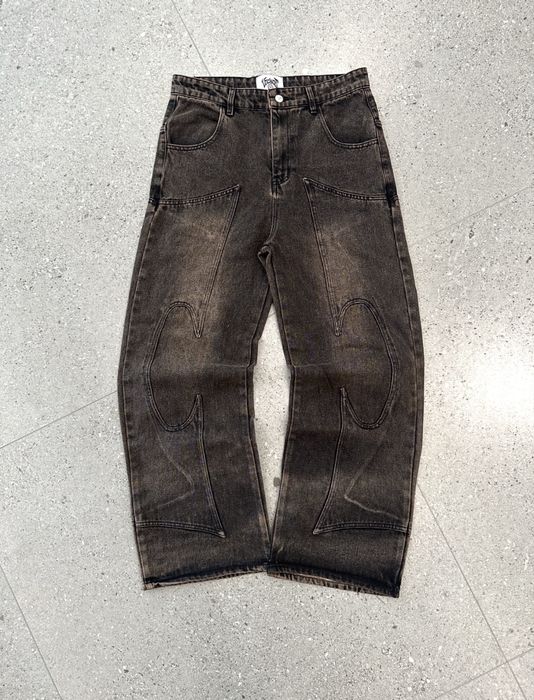 Vescartes embroidery jeans / дънки с бродерия