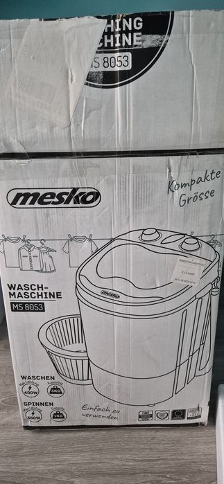 Мини пералня меско