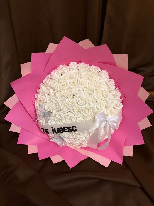 Buchet de flori din sapun