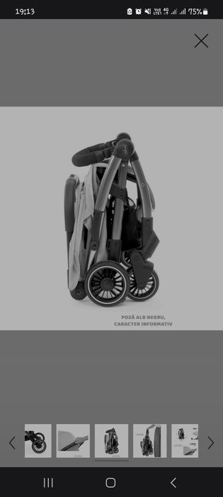 Carucior bebe Chicco Cheerio Jet Black