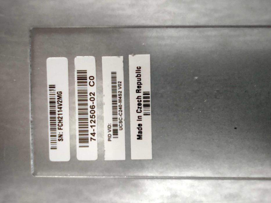 Сървър Cisco UCS C240 M4S2 16*SFF 2*E5-2650v4 12c 2.2-2.9GHz 64GB RAID