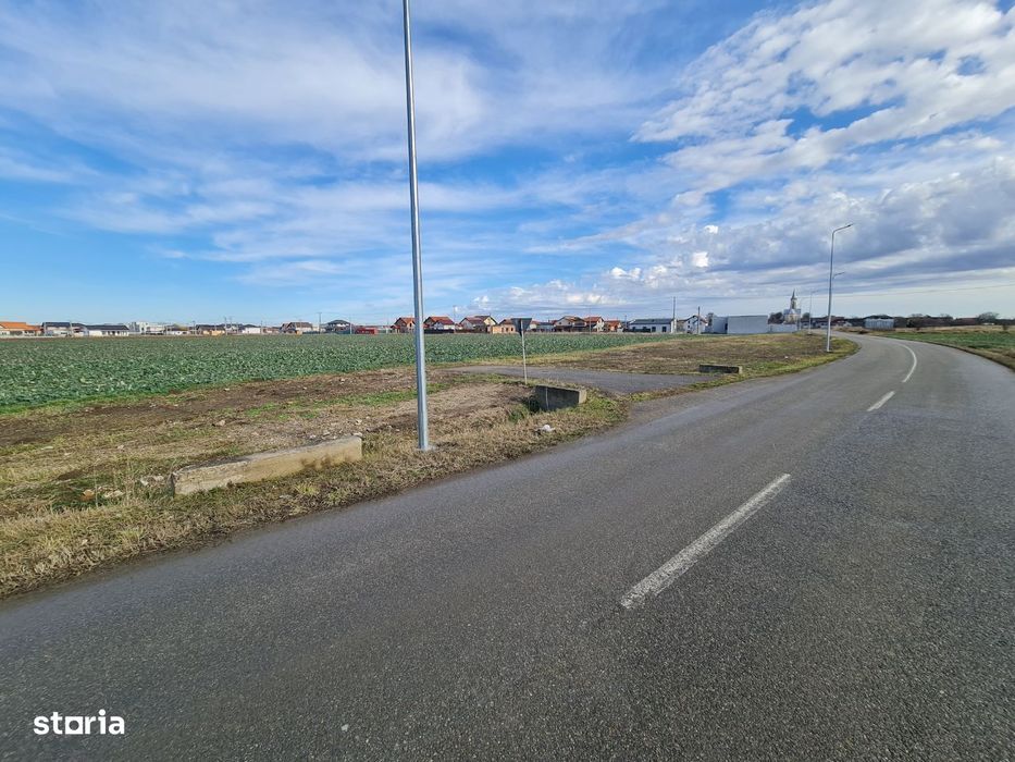 Teren de Vânzare Vladimirescu 7200 mp,2 fronturi stradale,218m.liniari