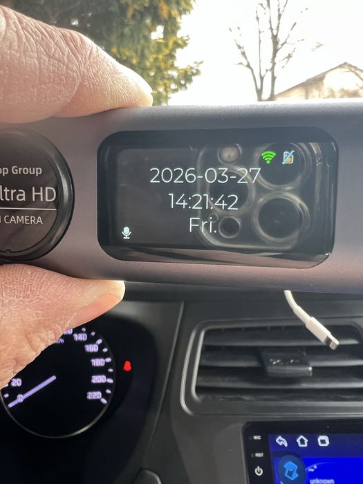 Camera auto 4k cu GPS