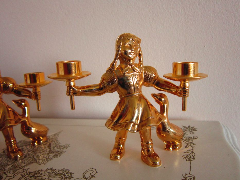 cadou rar festiv figurine alama aurita sfesnic Germania 1980