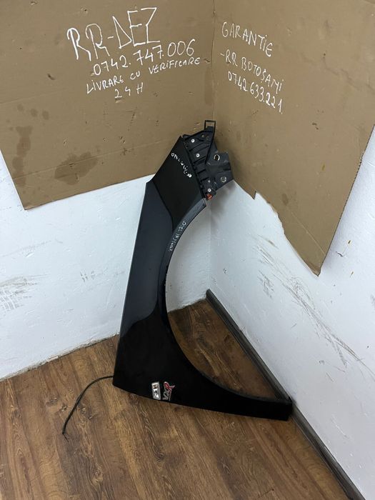 Aripa dreapta fata Opel Insignia A Facelift 2012-2016 negru semnalizar