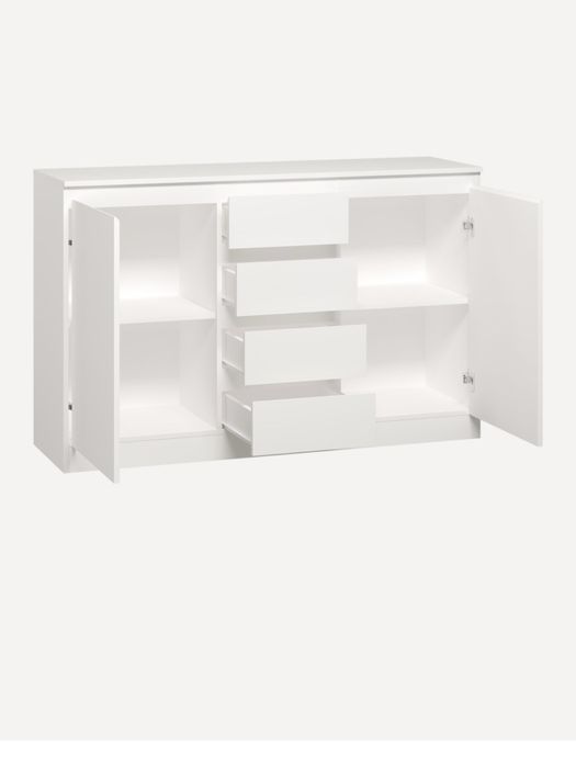 Тумба Эссен 140x89 Белый комод