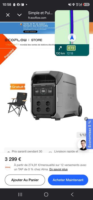 Baterie Ecoflow delta 3 pro