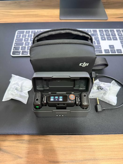 Lavaliere DJI Mic 2 (2 TX + 1 RX + Charging Case)