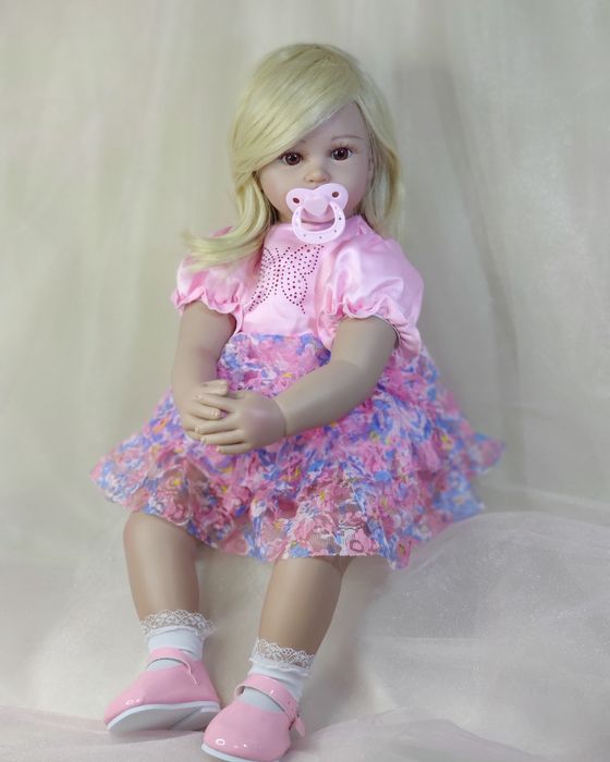 Кукла Реборн девочка 60см, Астана , доставка